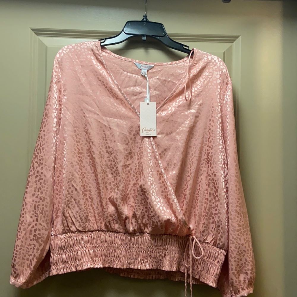 Candie’s pink Nikita blouse